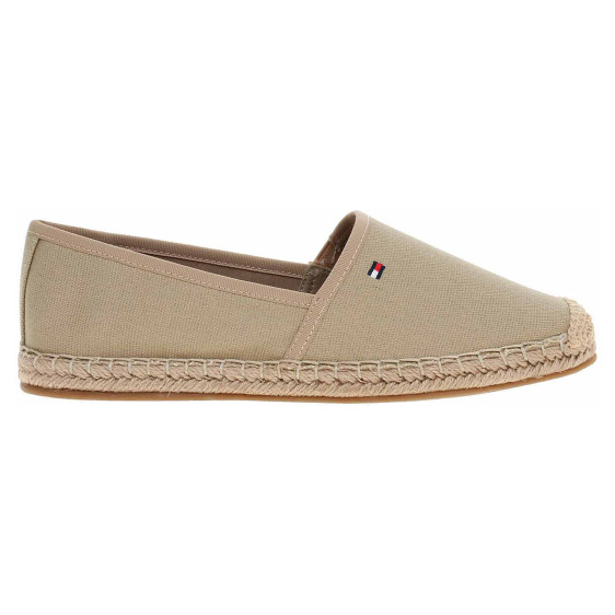 detail Tommy Hilfiger dámské espadrillos FW0FW08541 ACC Horseradish