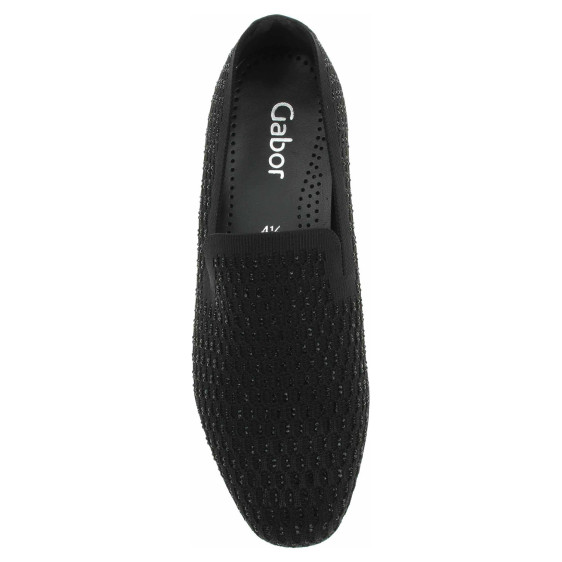 detail Dámské mokasiny Gabor 65.216.47 schwarz