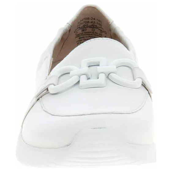 detail Dámské mokasiny Caprice 9-24708-42 white softnap
