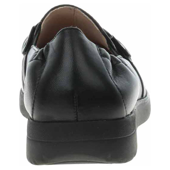 detail Dámské mokasiny Caprice 9-24708-42 black nappa