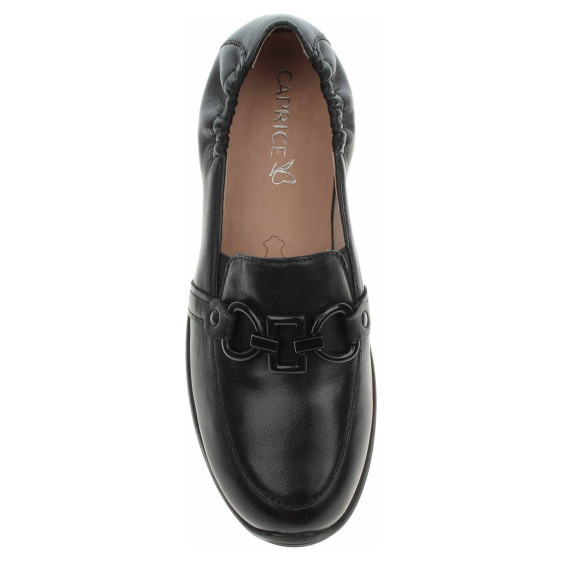 detail Dámské mokasiny Caprice 9-24708-42 black nappa