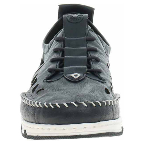 detail Dámské mokasiny Rieker 49956-14 blau