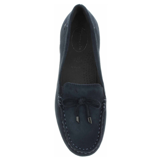 detail Dámské mokasiny Tamaris 8-84600-44 navy suede