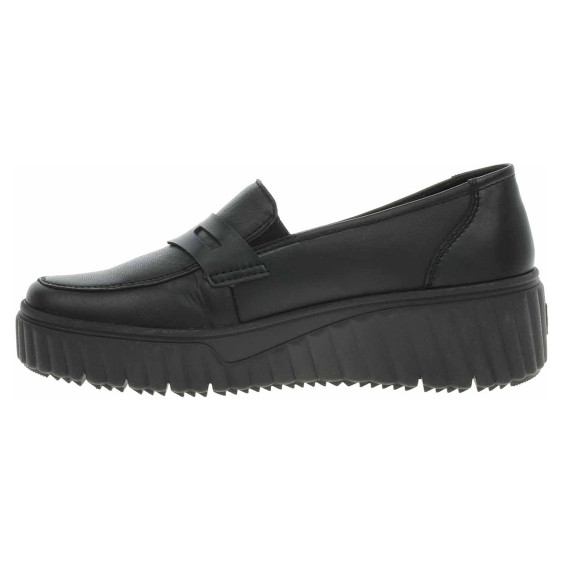 detail Dámské mokasiny Rieker N2562-00 schwarz