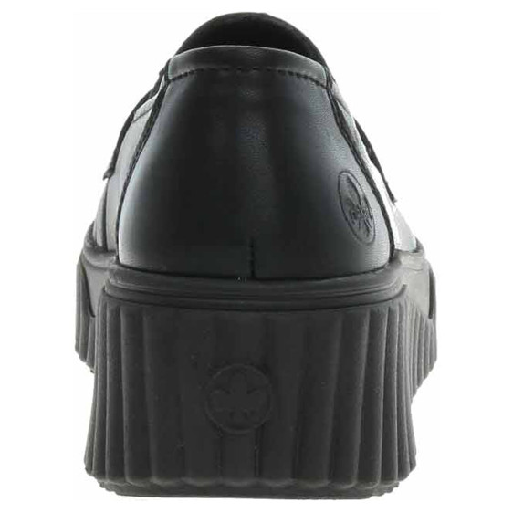 detail Dámské mokasiny Rieker N2562-00 schwarz
