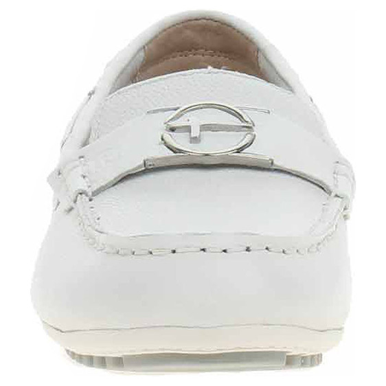 detail Dámské mokasiny Tamaris 1-24630-44 white leather