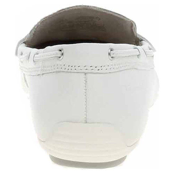 detail Dámské mokasiny Tamaris 1-24630-44 white leather