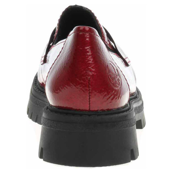 detail Dámské mokasiny Rieker 47550-33 rot