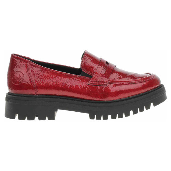 detail Dámské mokasiny Rieker 47550-33 rot