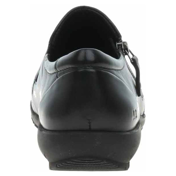 detail Dámské mokasiny Josef Seibel 87319 971105 black-black