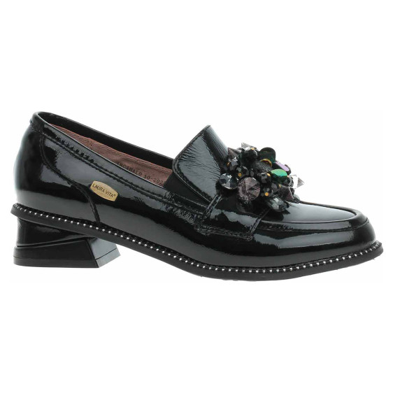 detail Dámské mokasiny Laura Vita Ibcihalo 10 werni noir