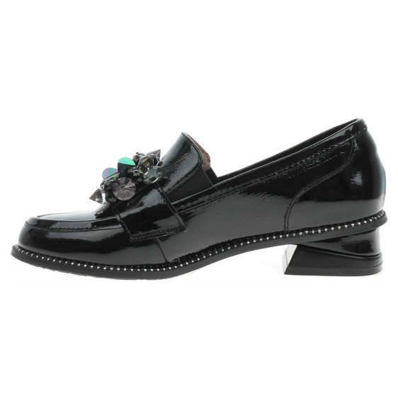 detail Dámské mokasiny Laura Vita Ibcihalo 10 werni noir