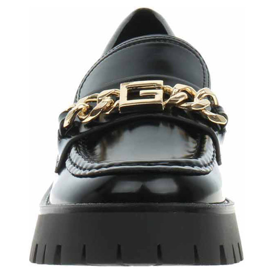 detail Dámské mokasiny Guess FLTALMELE14-BLACK