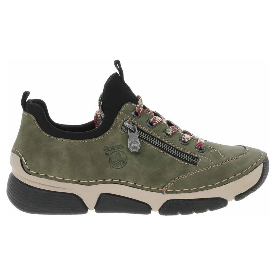 detail Dámská obuv Rieker 45973-54 grun kombi