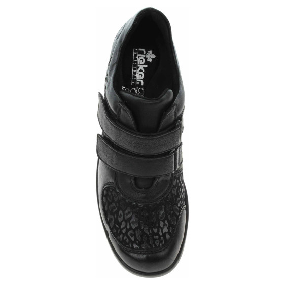 detail Dámské polobotky Rieker L4868-00 schwarz