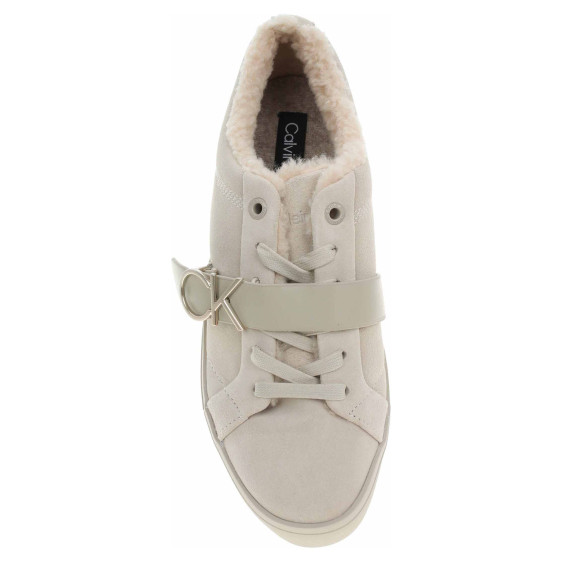 detail Dámské polobotky Calvin Klein HW0HW01820 ABY Feather Gray