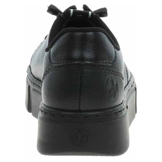 detail Dámské polobotky Rieker N5903-00 schwarz