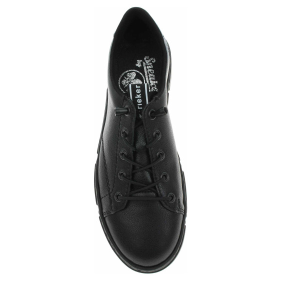 detail Dámské polobotky Rieker N5903-00 schwarz