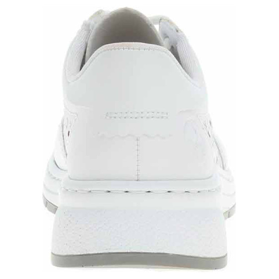 detail Dámské polobotky Rieker N6506-80 weiss