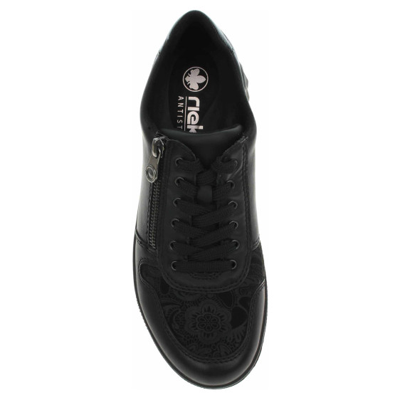 detail Dámské polobotky Rieker 59001-00 schwarz