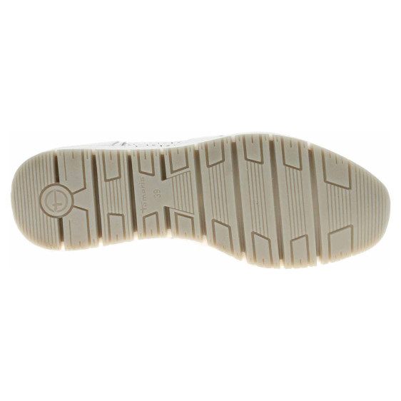detail Dámské polobotky Tamaris 1-23787-42 white struct.