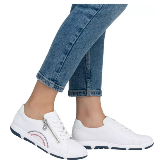 detail Dámská obuv Rieker 42424-80 weiss