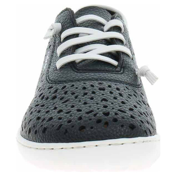 detail Dámské polobotky Rieker 52805-14 blau kombi