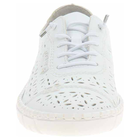 detail Dámské polobotky Rieker M2354-80 weiss