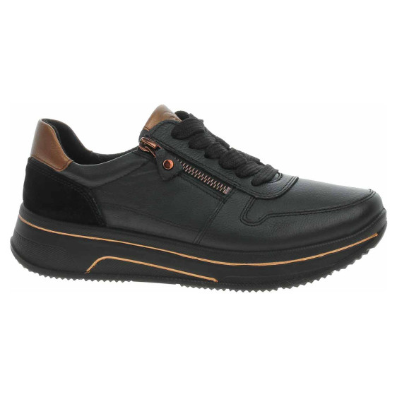 detail Dámské polobotky Ara 12-27540-01 schwarz-marrone