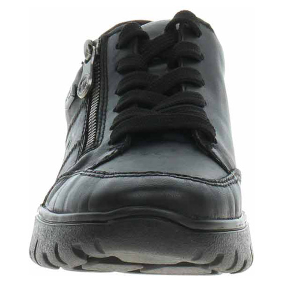 detail Dámské polobotky Rieker N1301-01 schwarz