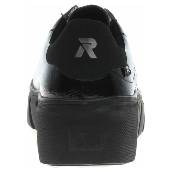 detail Dámské polobotky Rieker W2601-00 schwarz