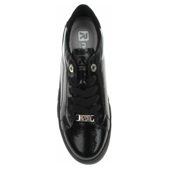 detail Dámské polobotky Rieker W2601-00 schwarz