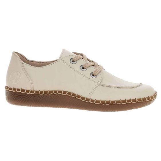 detail Dámské polobotky Rieker N2402-60 beige