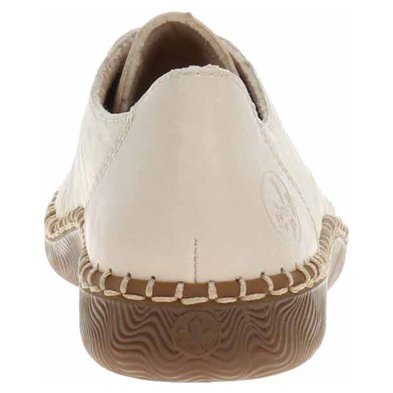detail Dámské polobotky Rieker N2402-60 beige