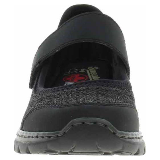 detail Dámské baleriny Rieker L32B5-00 schwarz