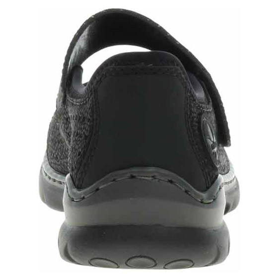 detail Dámské baleriny Rieker L32B5-00 schwarz