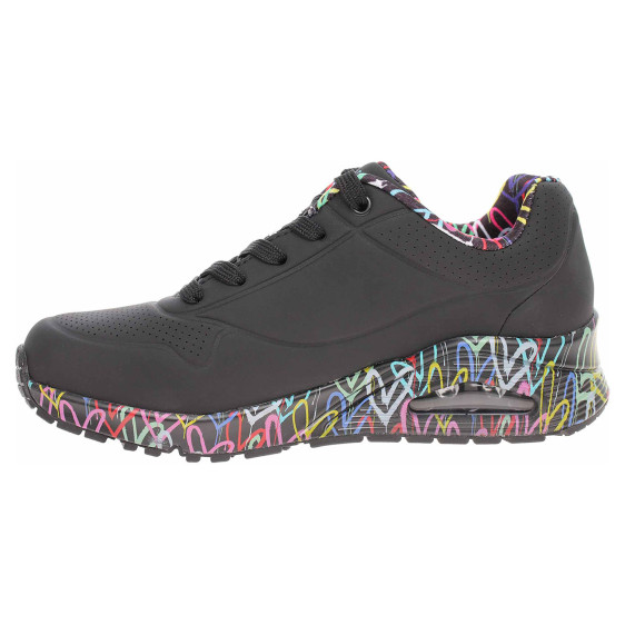 detail Skechers x JGoldcrown: Uno - Loving Love black
