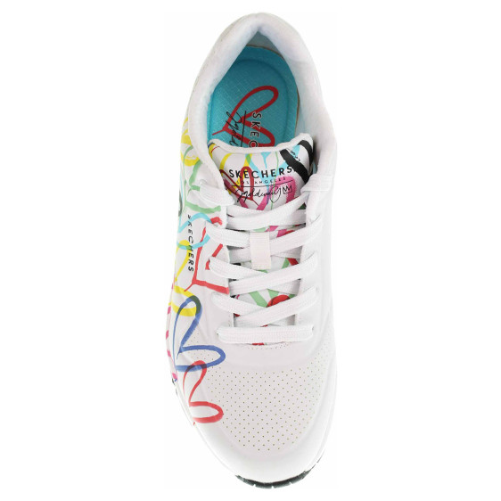 detail Skechers x JGoldcrown: Uno - Spread the Love white-multi