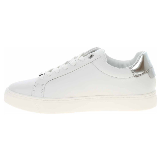 detail Dámská obuv Calvin Klein HW0HW01326 0K8 white-silver