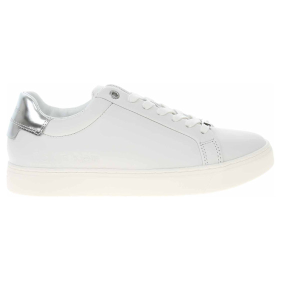 detail Dámská obuv Calvin Klein HW0HW01326 0K8 white-silver