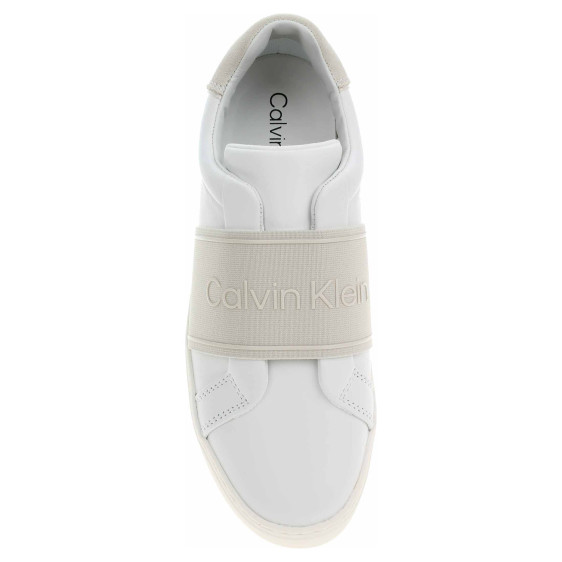 detail Dámská obuv Calvin Klein HW0HW01676 0K6 White-Dk Ecru