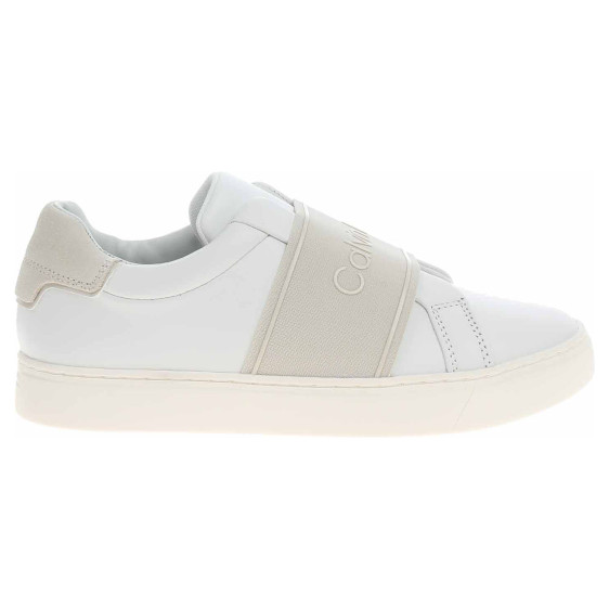 detail Dámská obuv Calvin Klein HW0HW01676 0K6 White-Dk Ecru