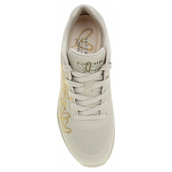 detail Skechers JGoldcrown: Uno - Golden Heart natural-gold