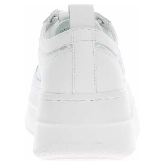 detail Dámská obuv Karl Lagerfeld KL65028 411 white lthr - textile