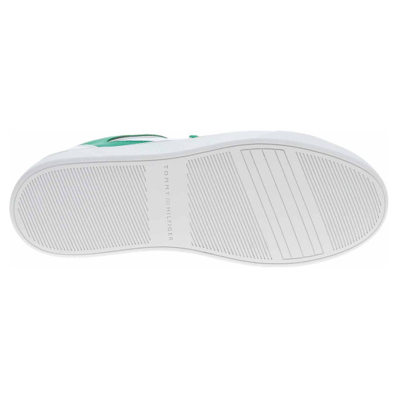 detail Dámská obuv Tommy Hilfiger FW0FW07910 0K4 white-olympic green