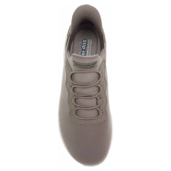 detail Skechers Slip-ins: BOBS Sport Squad Chaos taupe