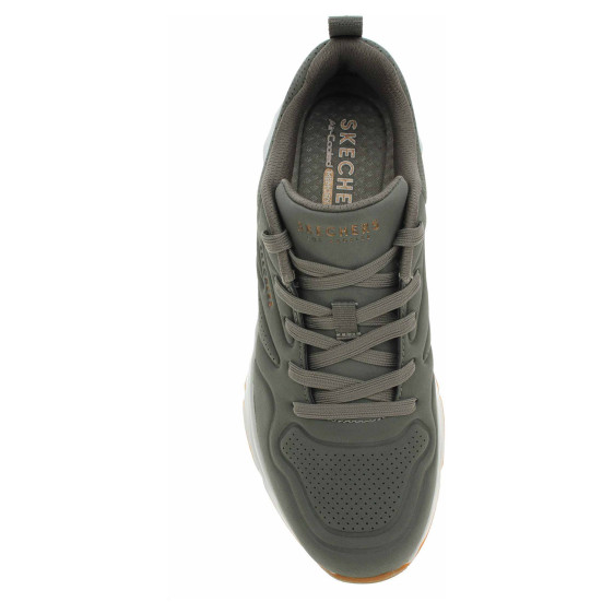 detail Skechers Tres-Air Uno - Ah-Mazing olive