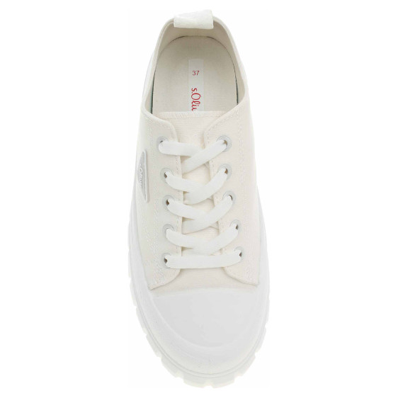 detail Dámské plátěnky s.Oliver 5-23655-42 white