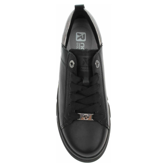 detail Dámská obuv Rieker W0502-03 schwarz-altsilber