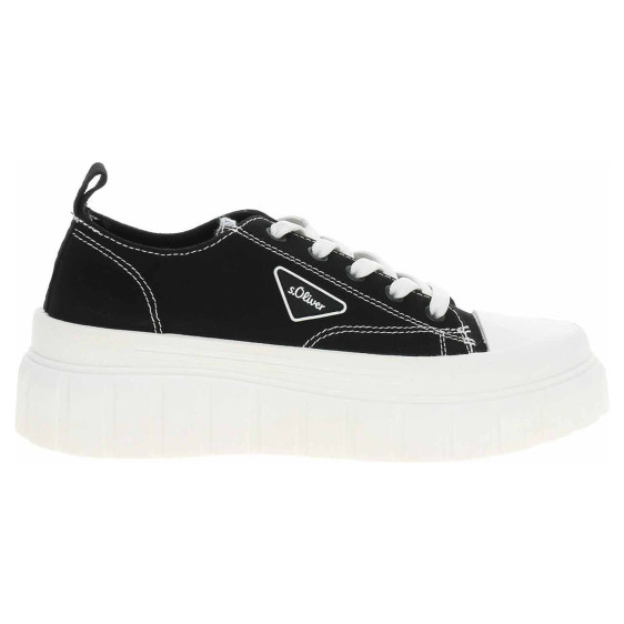 detail Dámské plátěnky s.Oliver 5-23655-42 black